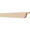 Ekena Millwork 2in. W x 4in. H x 32in. L Del Monte Woodgrain TimberThane Rafter Tail, Primed Tan RFTUR02X04X32DELRCPR - alternate 1